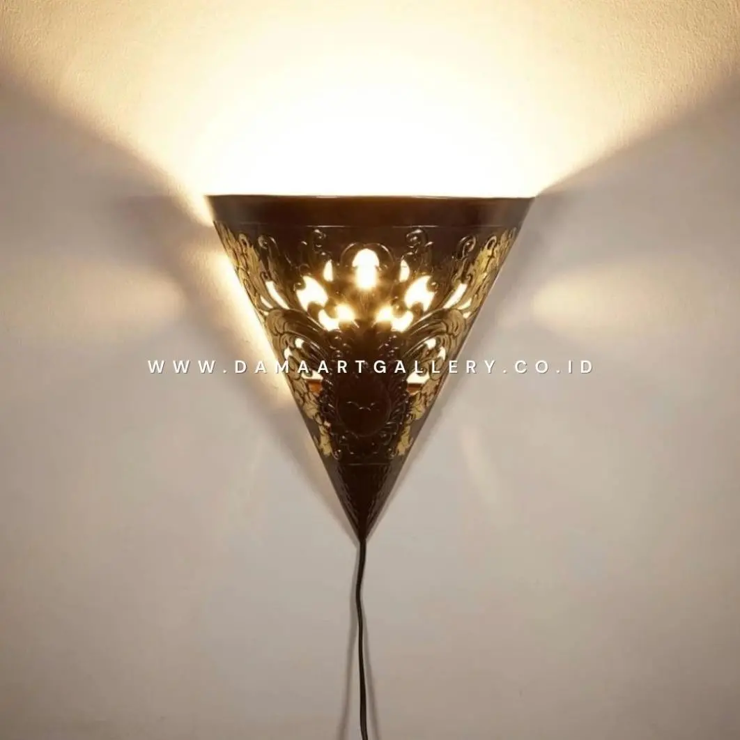 Lampu Dinding Tembaga Bisa Custom Design